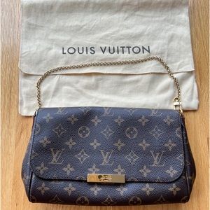 Authentic Louis Vuitton Monogram Canvas Favorite MM Shoulder Bag